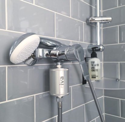 duschfilter metallgehäuse iob