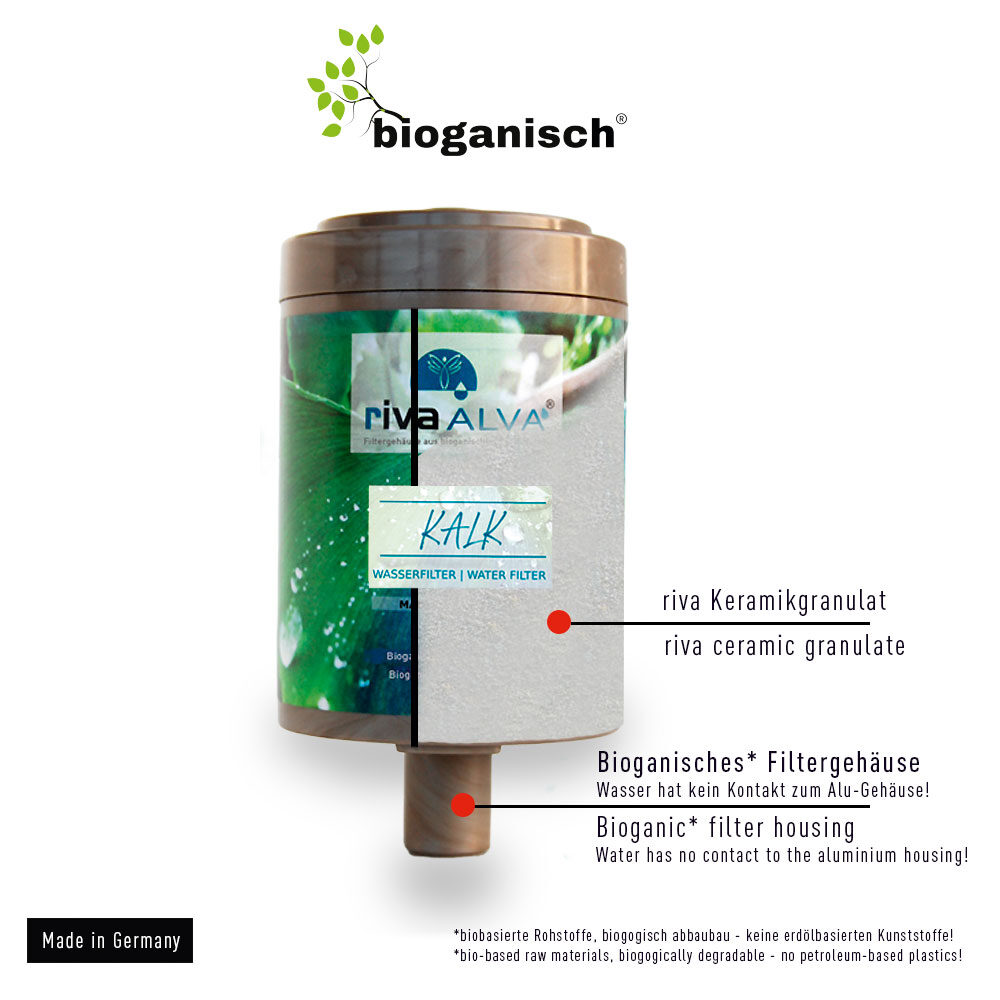 riva-alva-Kalk-Filterschnitt_bioganische-Filterpatrone-Kalkschutz-Trinkwasser-kaffemaschinen
