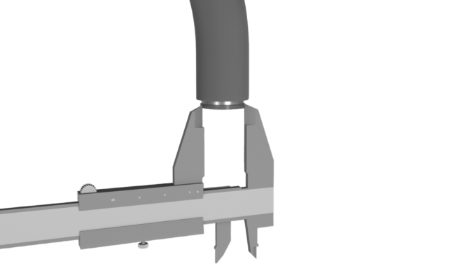 Wasserhahn Gewinde messen am Perlator