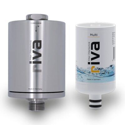 riva Multi Hohlfasermembranfilter mit Kartuschengehäuse ist ein effektiver Wasserfilter gegen Mikroplastik